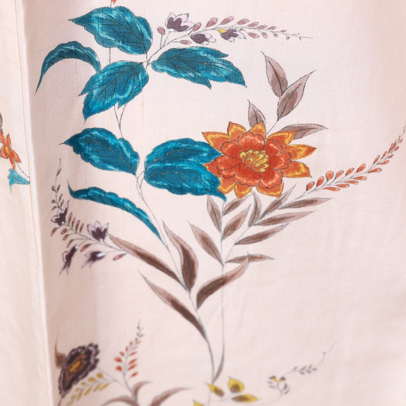 Japanese kimono used <houmongi> Msize silk 100% /T422