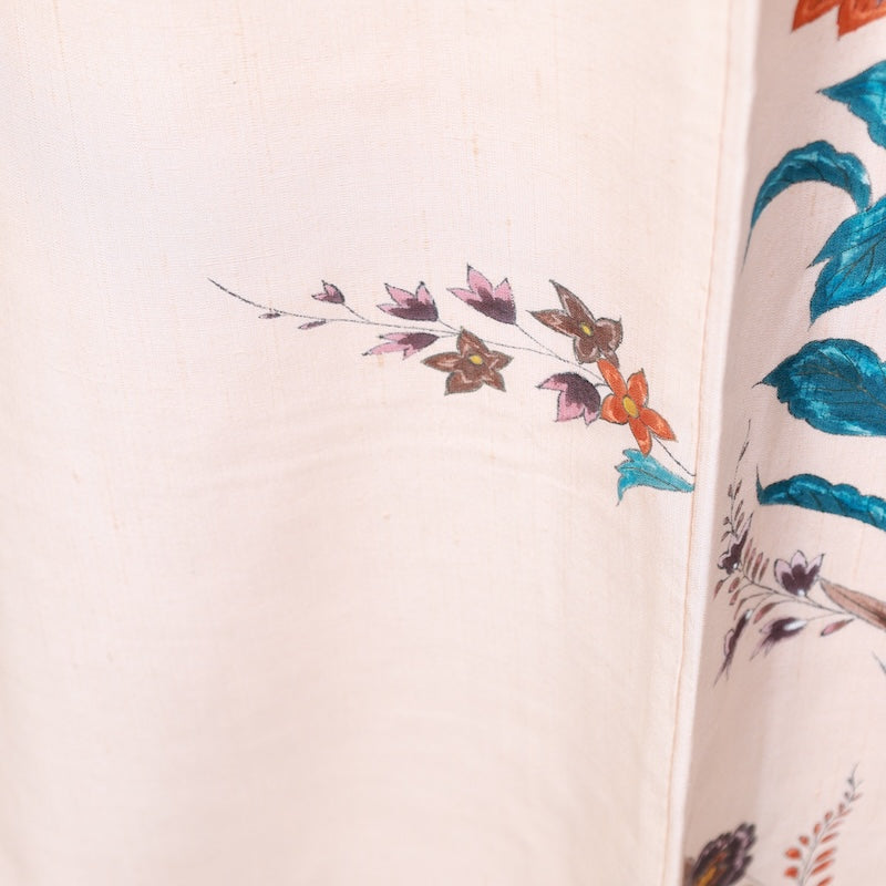 Japanese kimono used <houmongi> Msize silk 100% /T422
