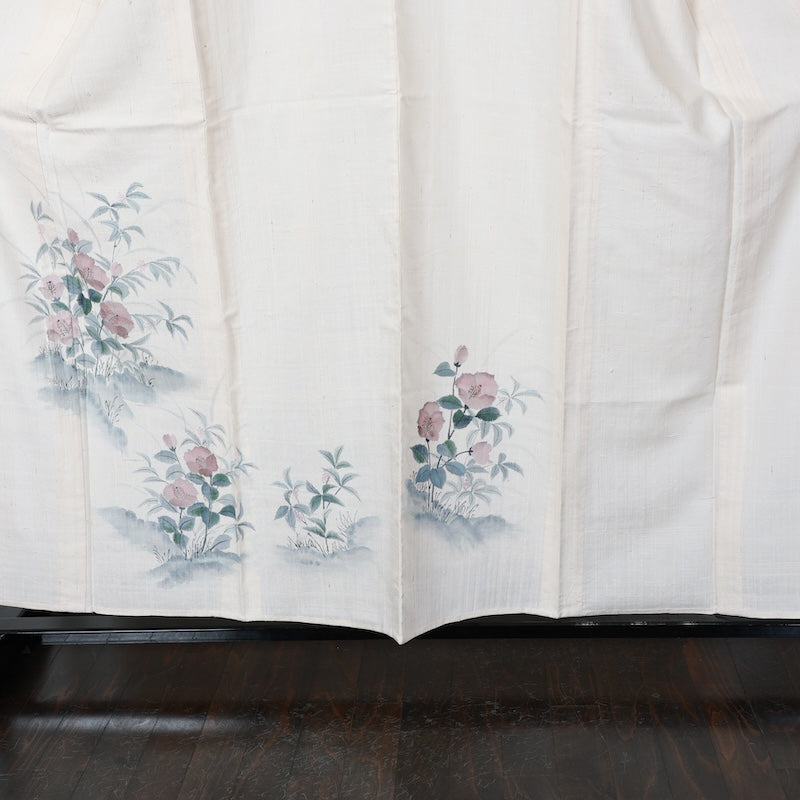 Japanese kimono used <houmongi> Msize silk 100% /T421