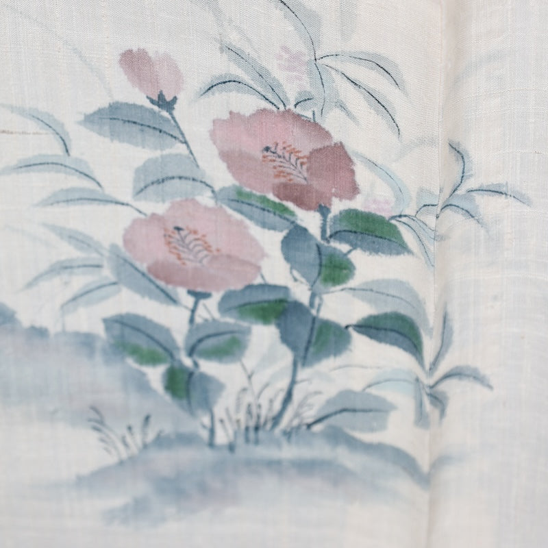 Japanese kimono used <houmongi> Msize silk 100% /T421
