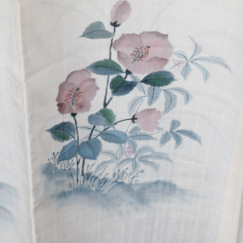 Japanese kimono used <houmongi> Msize silk 100% /T421