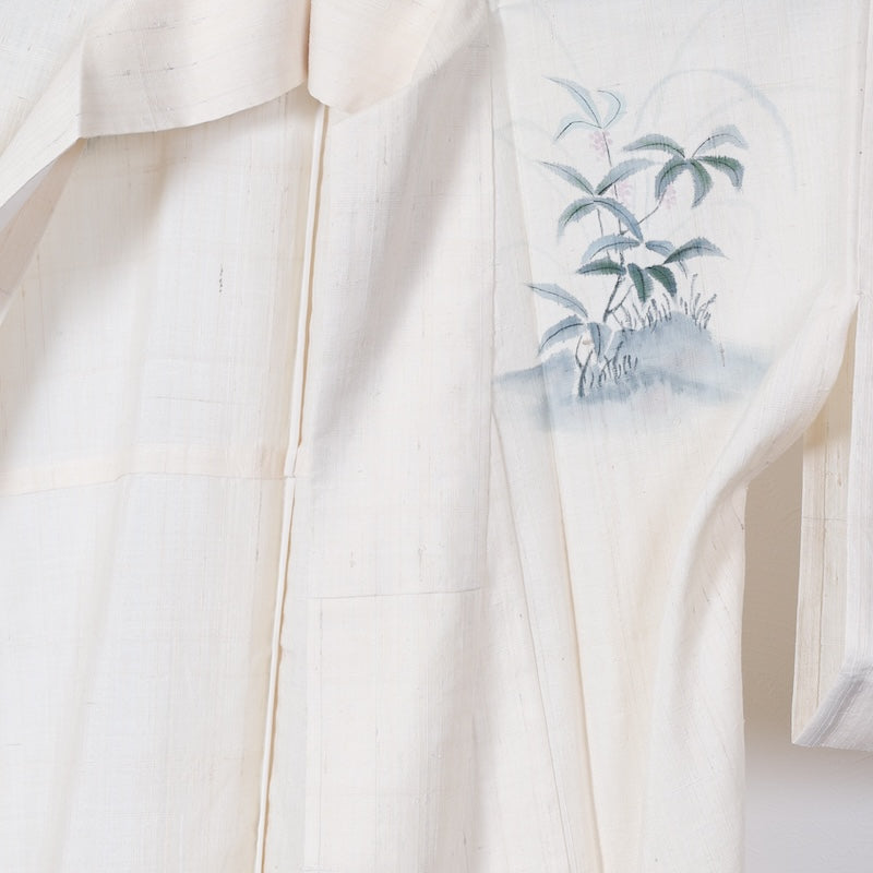 Japanese kimono used <houmongi> Msize silk 100% /T421