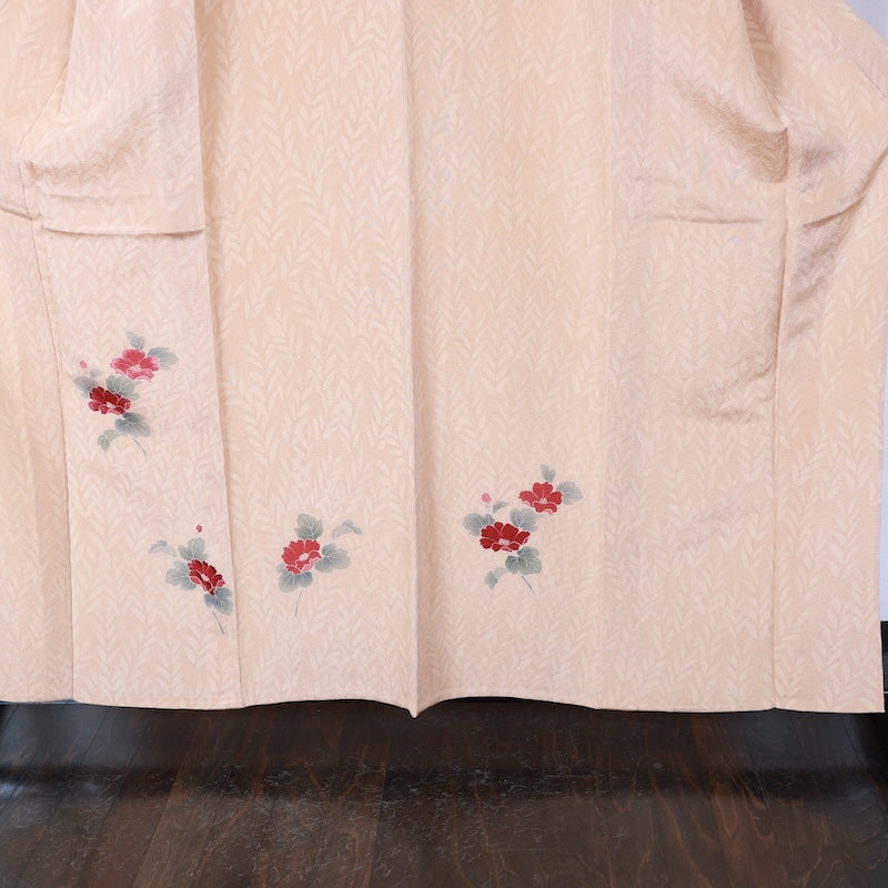 Japanese kimono used <Tsukesage> Lsize silk 100% /T393