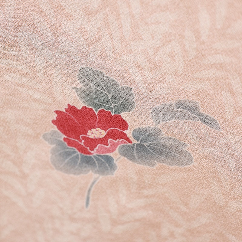 Japanese kimono used <Tsukesage> Lsize silk 100% /T393