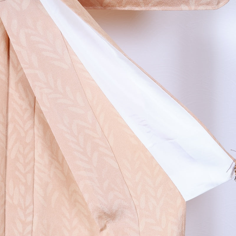 Japanese kimono used <Tsukesage> Lsize silk 100% /T393