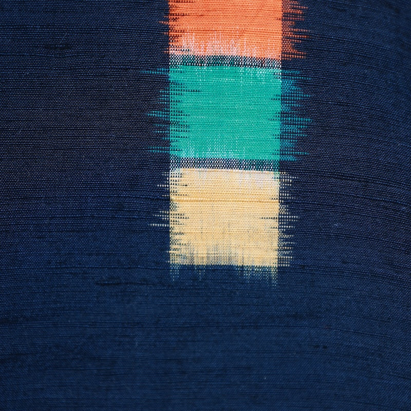 Japanese kimono used <Tsumugi> Msize silk 100% /T415