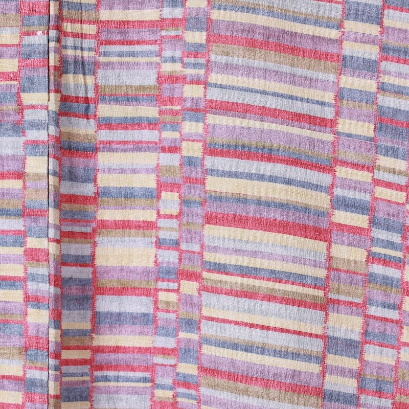 Japanese kimono used <Komon> Msize silk 100% /T395