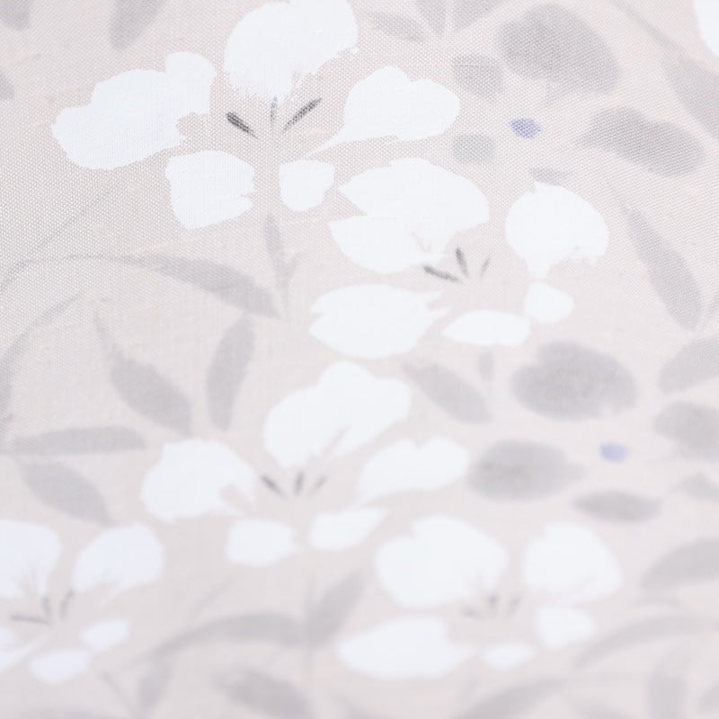 Japanese kimono used <Tsumugi> Lsize silk 100% /T413