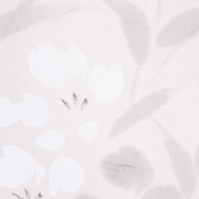 Japanese kimono used <Tsumugi> Lsize silk 100% /T413