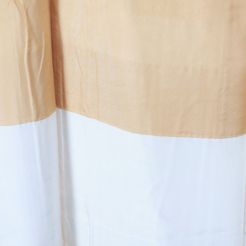 Japanese kimono used <Tsumugi> Msize silk 100% /T411