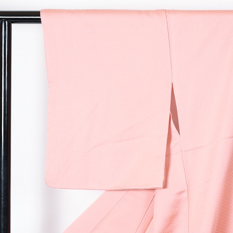 Japanese kimono used <Irotomesode> Msize silk 100% /T398