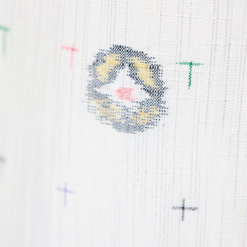 Japanease kimono used(tsumugi)size-L silk 100%/K211