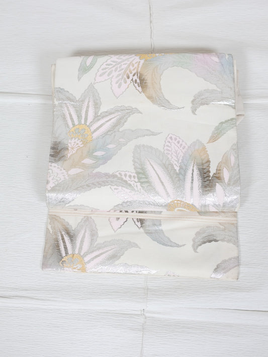 Japanese used sash belt (Nagoya-obi) 100% silk /B887