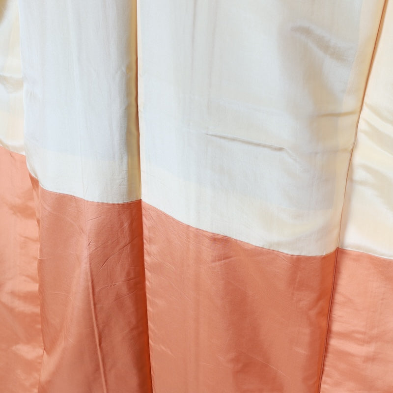 Japanese kimono used <Tsukesage> Lsize silk 100% /T400