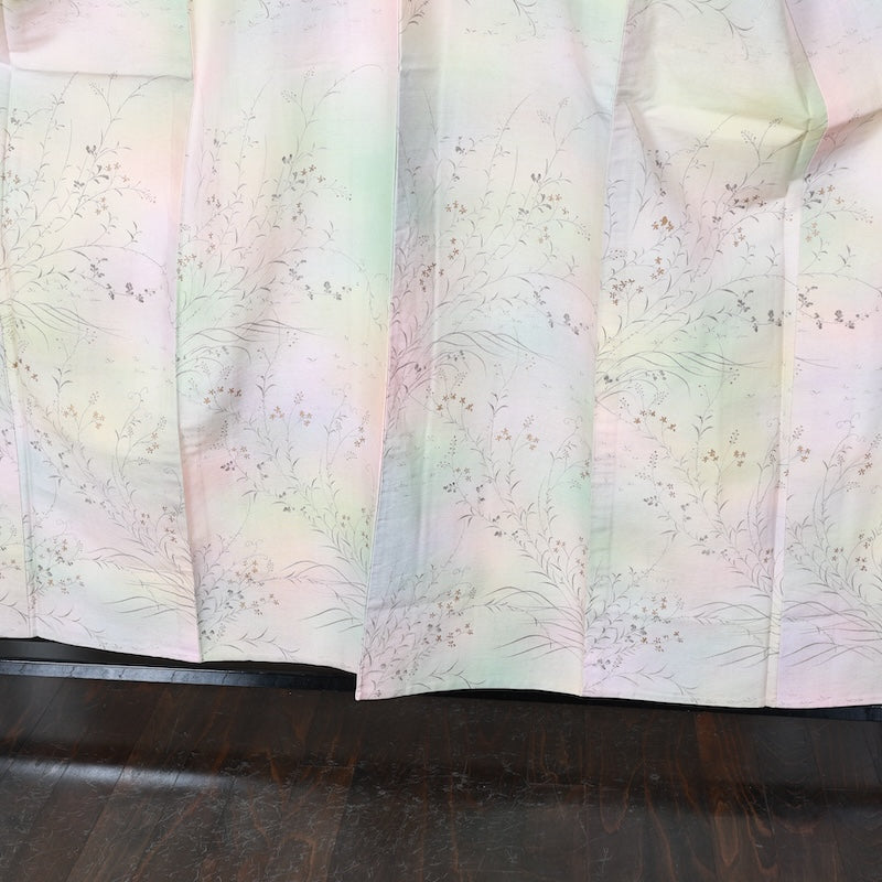 Japanese kimono used <Tsukesage> Msize silk 100% /T402