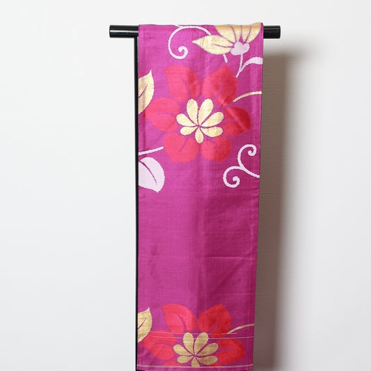 Used sash belt (nagoya-obi) 100% silk /K235