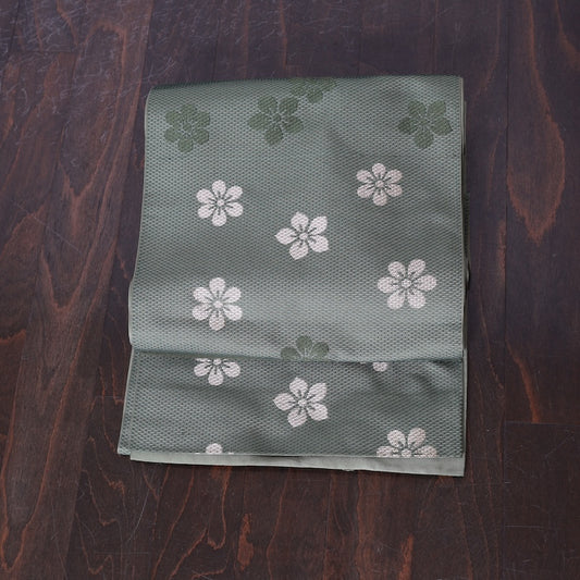 Used sash belt (nagoya-obi) 100% silk /K245