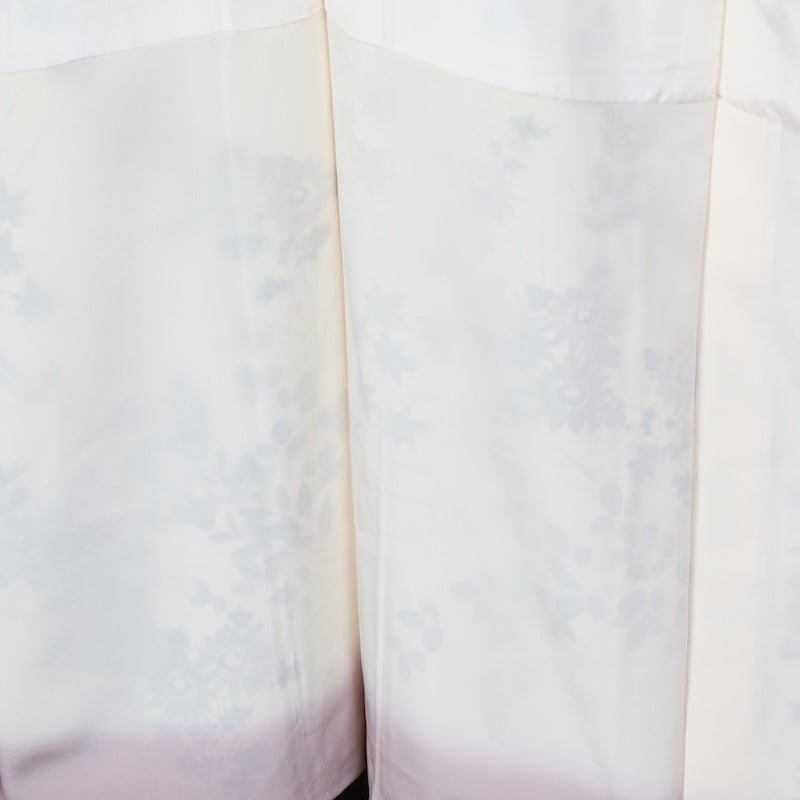 Japanese kimono used <houmongi> Msize silk 100% /T404