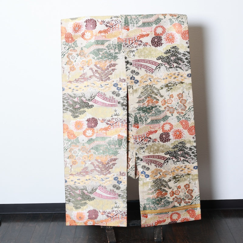 Japanese kimono Obi used(Maru-obi) 100% silk /K242