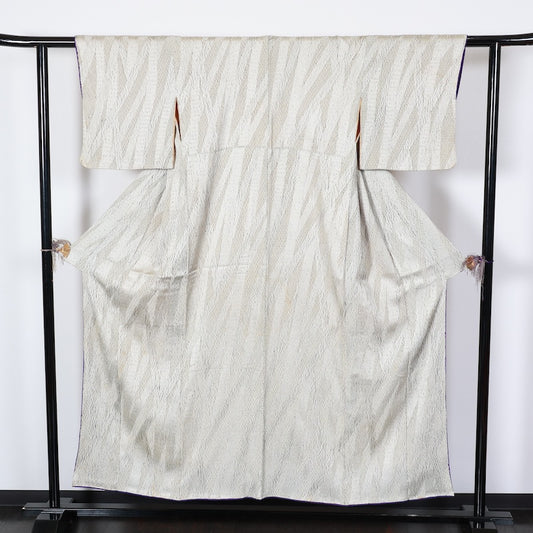 Japanese kimono used <Komon> Msize silk 100% /T441