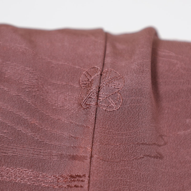 Japanese kimono used <Iromuzi> Msize silk 100% /T438