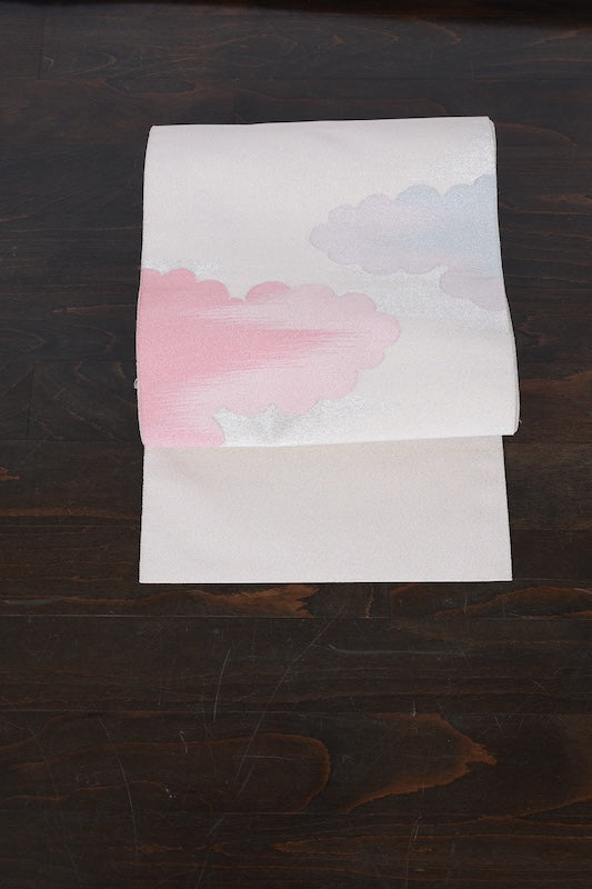 Japanese Unused New sash belt (Nagoya-obi) 100% silk /B905