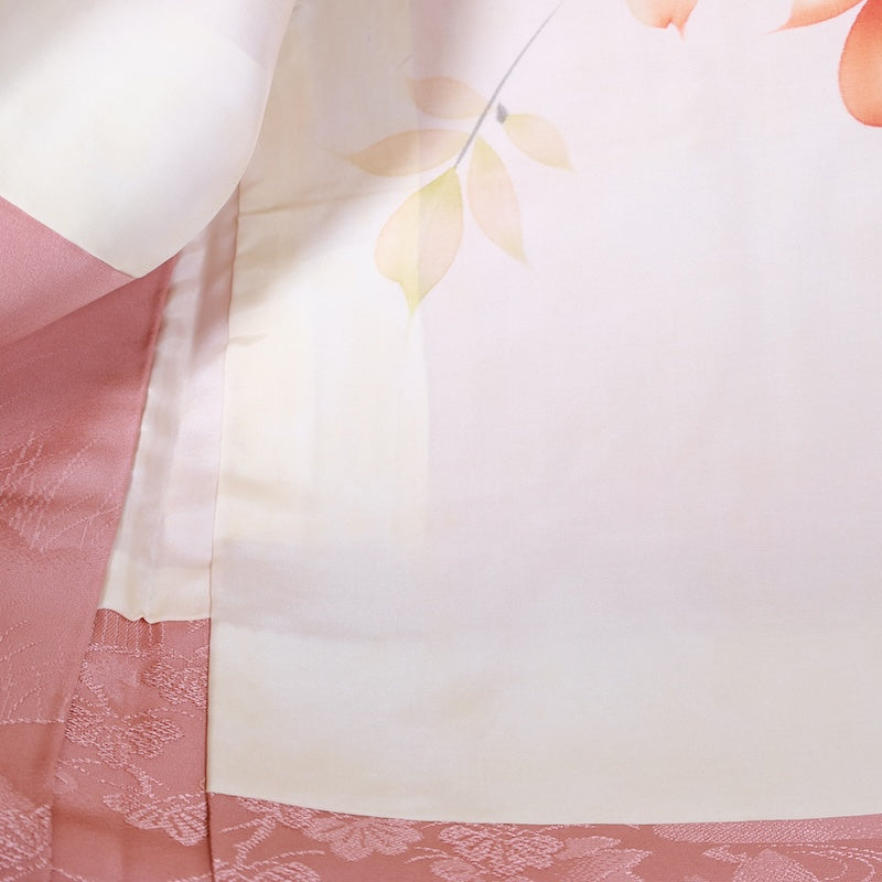 Japanese kimono Jacket (Haori) M-size 100% silk / T469