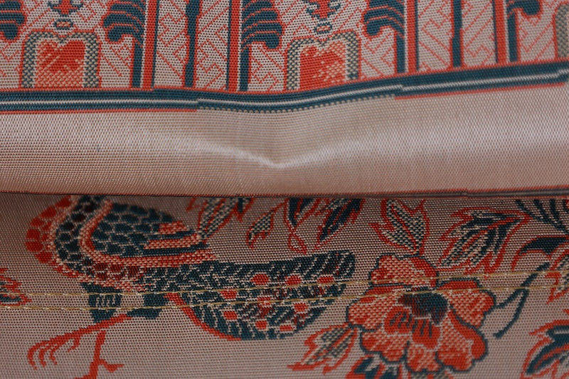 Japanese used sash belt (Nagoya-obi) 100% silk /B899