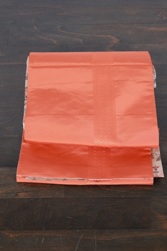 Japanese used sash belt (Nagoya-obi) 100% silk /B899