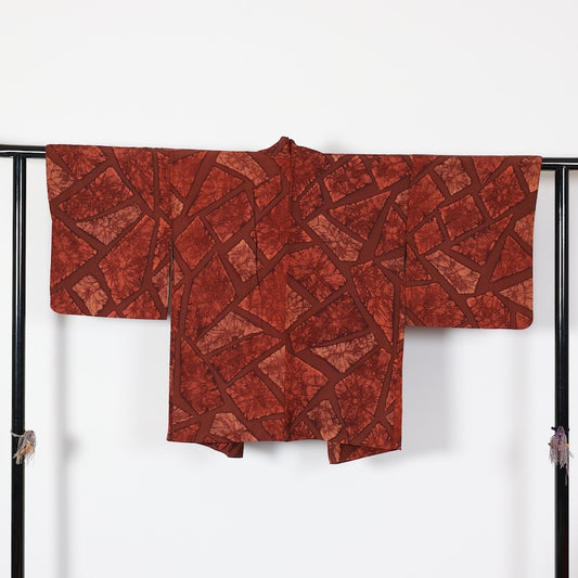 Japanese kimono Jacket (Haori) M-size 100% silk / T464