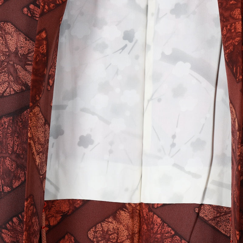 Japanese kimono Jacket (Haori) M-size 100% silk / T464