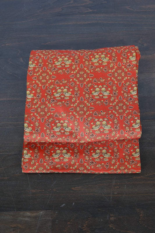 Japanese used sash belt (Nagoya-obi) 100% silk /B898