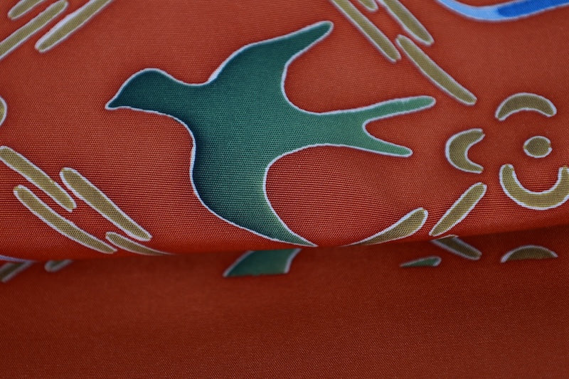 Japanese used sash belt (Nagoya-obi) 100% silk /B897