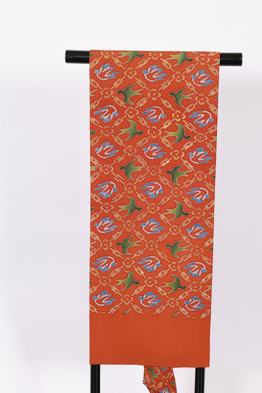 Japanese used sash belt (Nagoya-obi) 100% silk /B897