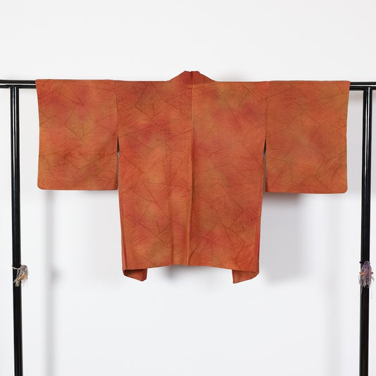 Japanese kimono Jacket (Haori) M-size 100% silk / T452