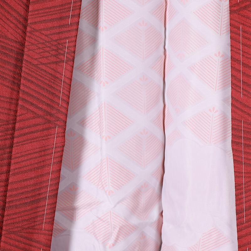New Unused Japanese kimono Jacket (Haori) M-size 100% silk / T449