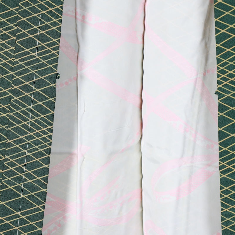 New Unused Japanese kimono Jacket (Haori) M-size polyester / T436