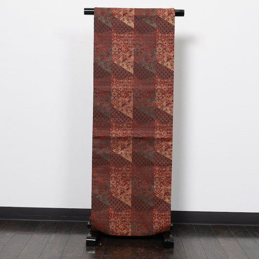 Japanese kimono sash belt (Nagoya-obi) 100% silk / B198