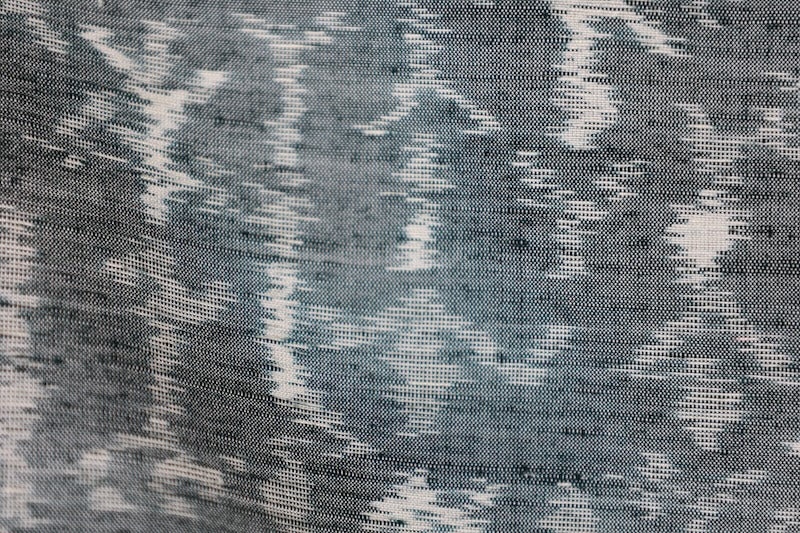 Japanese kimono used <Tsumugi> M-size silk 100% /TT30