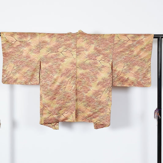 Japanese kimono Jacket (Haori) M-size 100% silk / T458