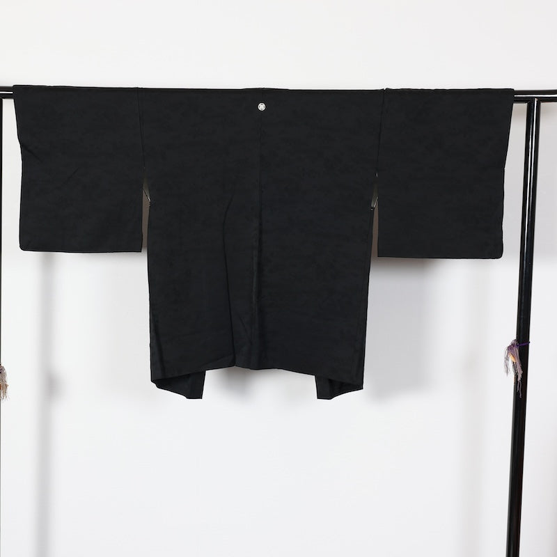 Japanese kimono Jacket (Haori) M-size 100% silk / T457