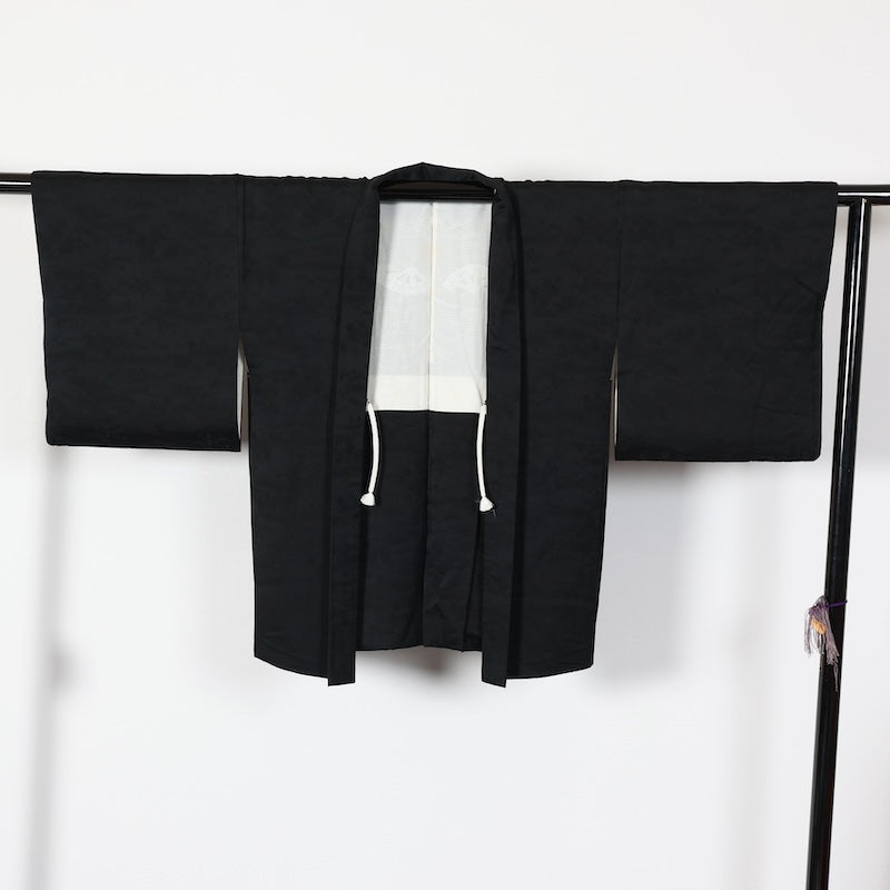 Japanese kimono Jacket (Haori) M-size 100% silk / T457