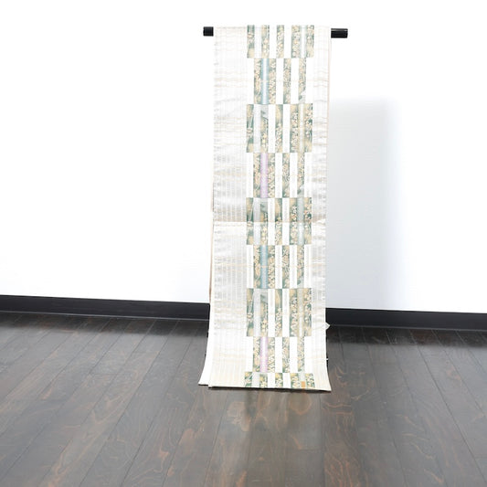 Japanese kimono sash belt (Hukuro-obi) 100% silk / B190