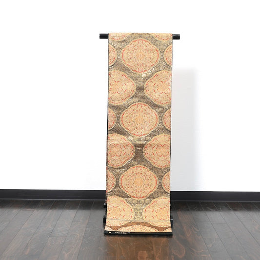 Japanese kimono sash belt (Hukuro-obi) 100% silk / B191