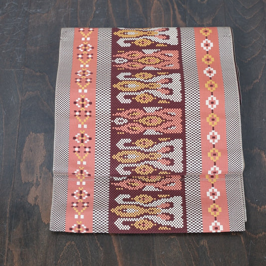 Japanese kimono sash belt (nagoya-obi) 100% silk / B188
