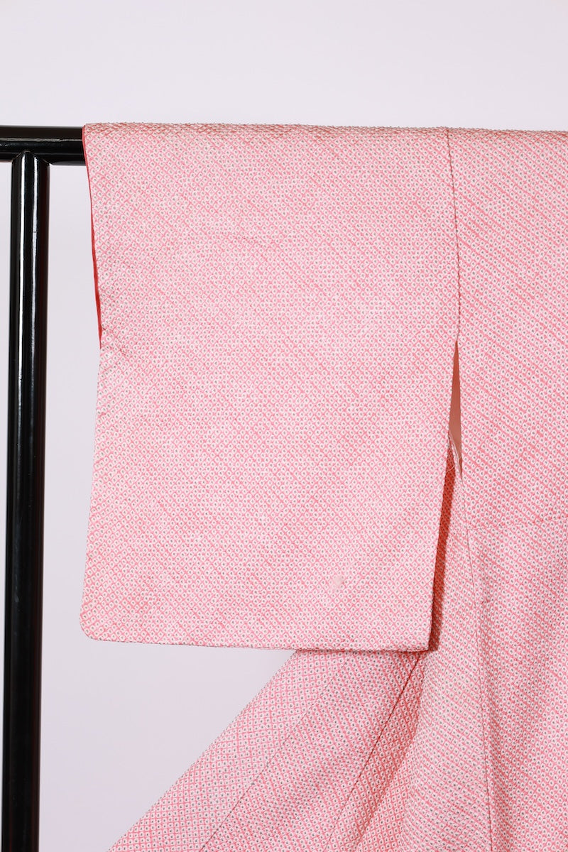 Japanese kimono Unused New <Komon> Msize silk 100% /B954