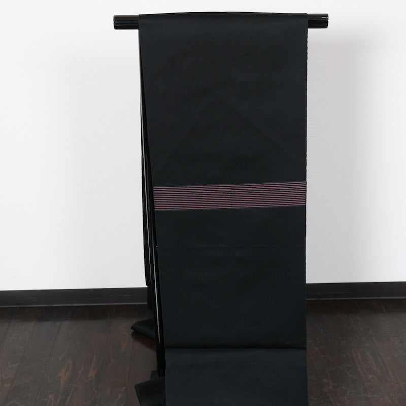 Japanese kimono used sash belt (Nagoya obi) polyester / T473