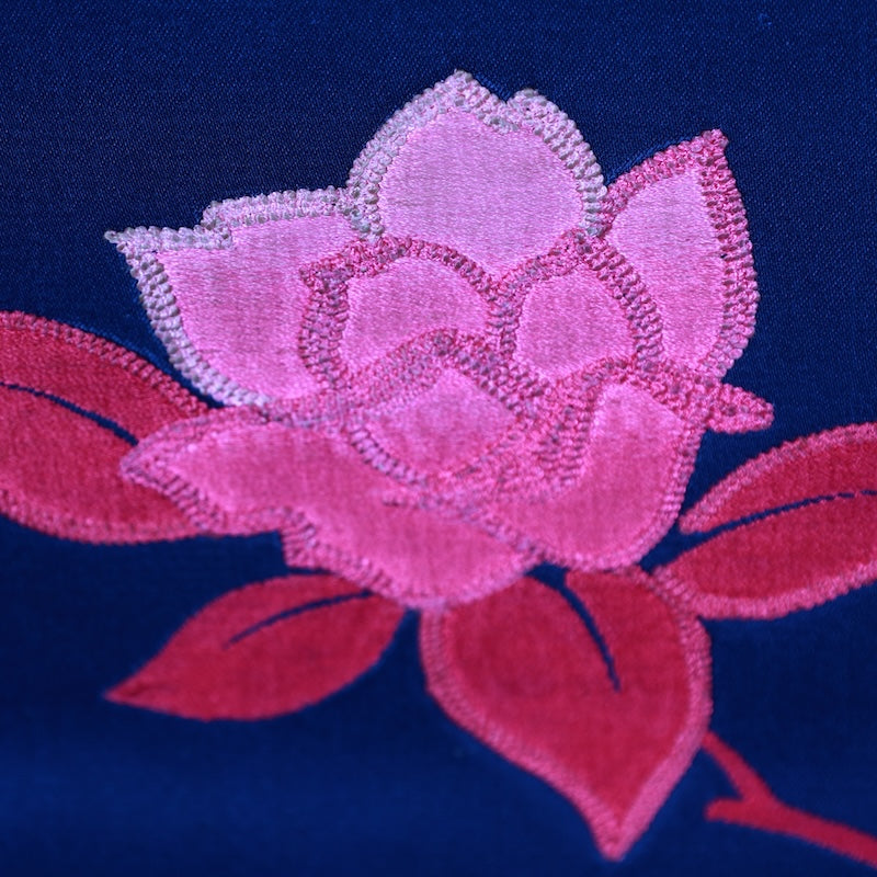 Japanese kimono used sash belt (Nagoya obi) polyester / T472