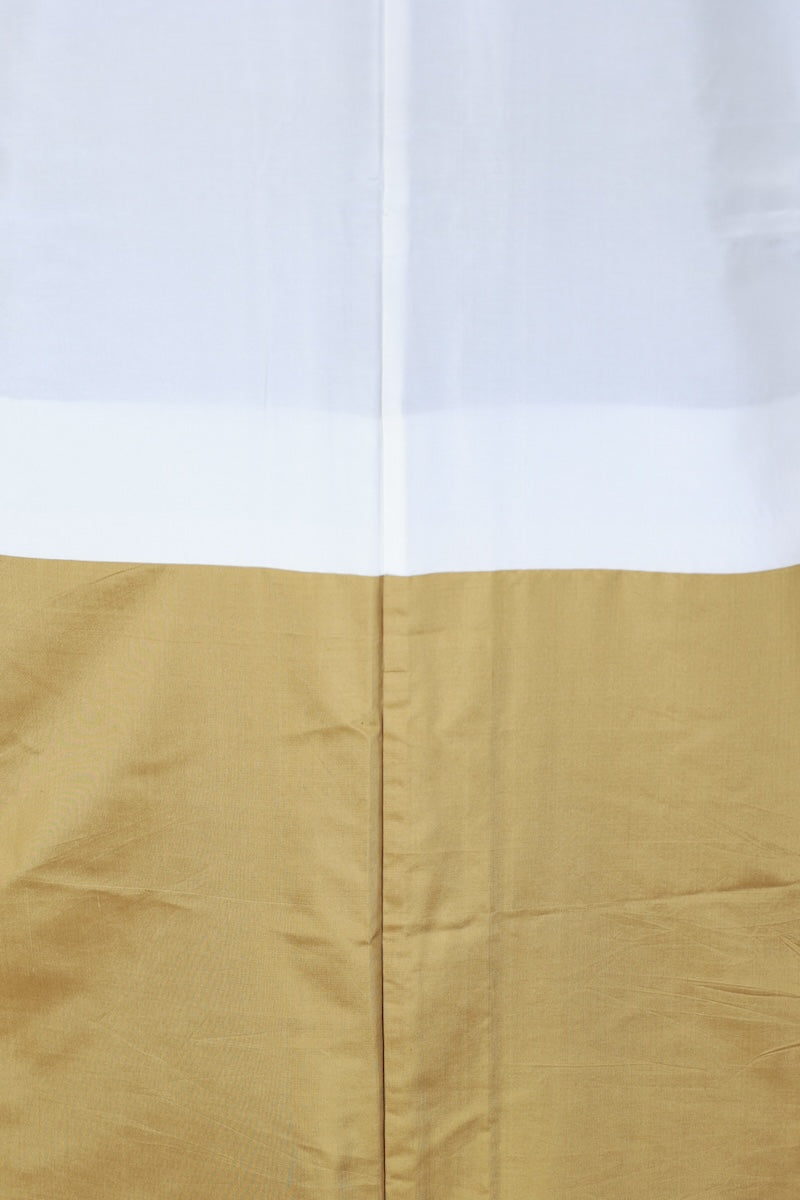 Japanese kimono used <tsumugi> M-size silk 100% /B907