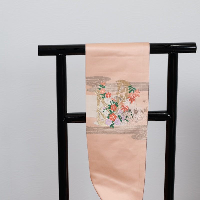 Japanese kimono sash belt (nagoyaobi) 100% silk / B181